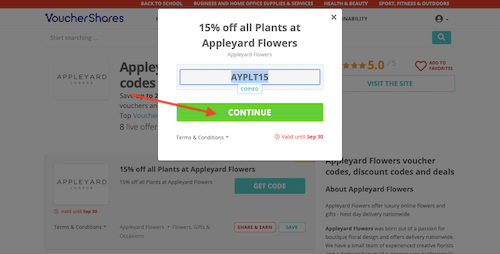 Go to the Appleyard Flowers website