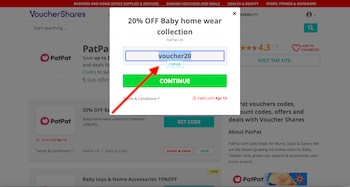 Copy PatPat discount code