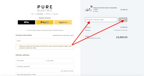 Pure Electric Discount Codes savings