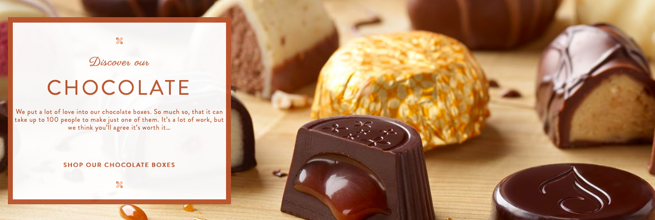 Thorntons - Grants customers 15% off orders over £40. Maximum spend £250.