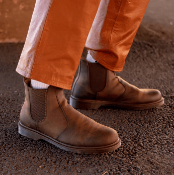 Dr Marten Men's Brown Chelsea Boots 