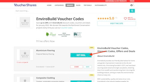 EnviroBuild voucher code