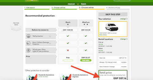 Europcar discount codes savings