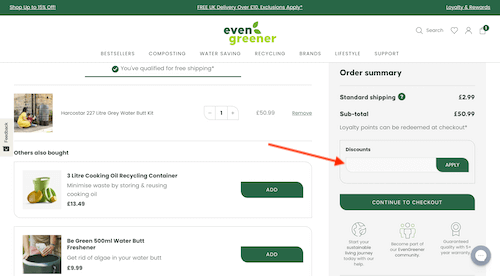 Evengreener discount code discount