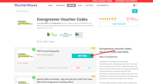 Evengreener discount code
