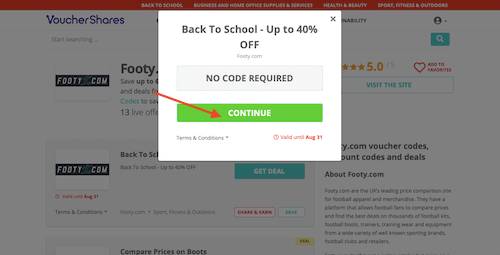 Footy.com voucher code