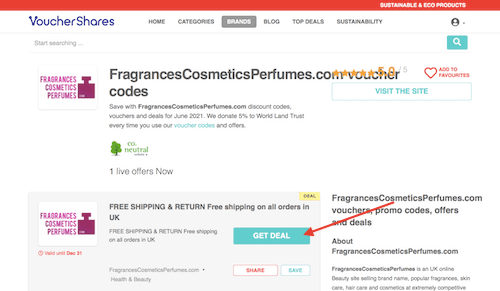 FragrancesCosmeticsPerfumes.com voucher code