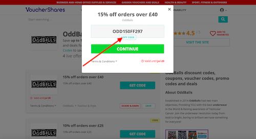 Get OddBalls discount code