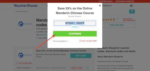Go to the Mandarin Blueprint website