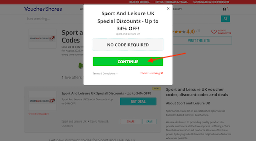 Go to the Sport and Leisure UK website