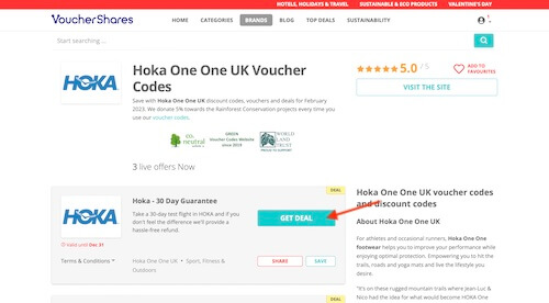 Hoka One One UK discount code
