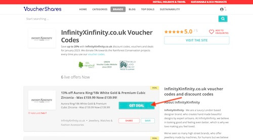 InfinityXinfinity.co.uk voucher code