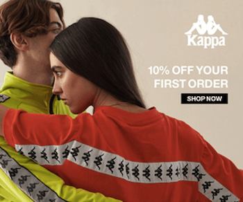 Kappa 10% OFF first order 