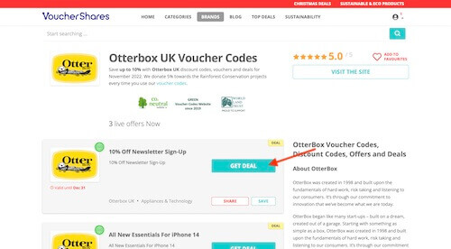 Otterbox UK discount code
