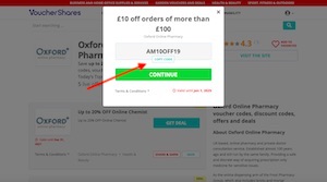 Oxford Online Pharmacy voucher code