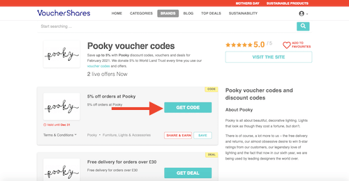 Pooky discount code