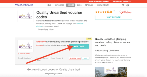 Quality Unearthed voucher code
