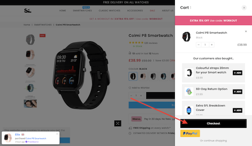 Smartwatch For Less check out page