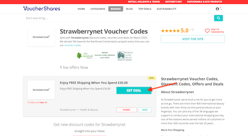 Strawberrynet voucher code