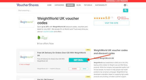 WeightWorld voucher-code