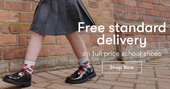 Start rite back to school image of a girl in black shoes
