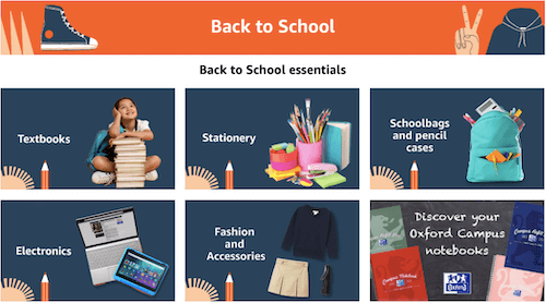 Amazon - Amazon Back to School essentials with up to 56% OFF!